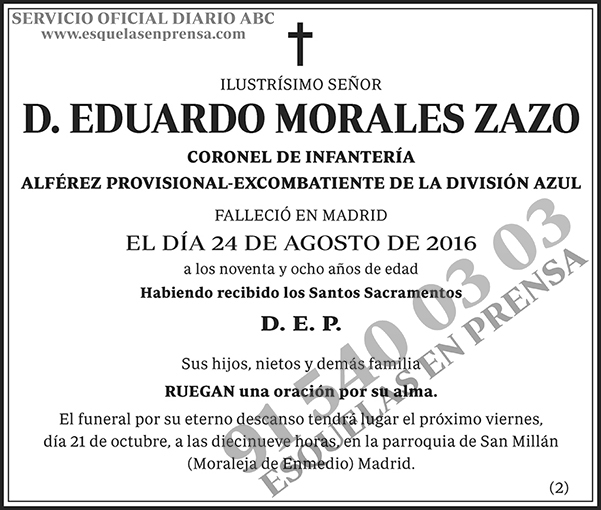 Eduardo Morales Zazo
